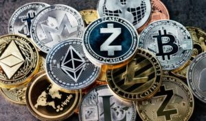 kryptowaluty monety wizualizacja