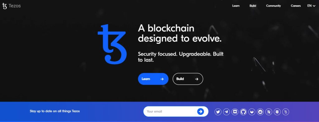 Tezos platforma hostingowa